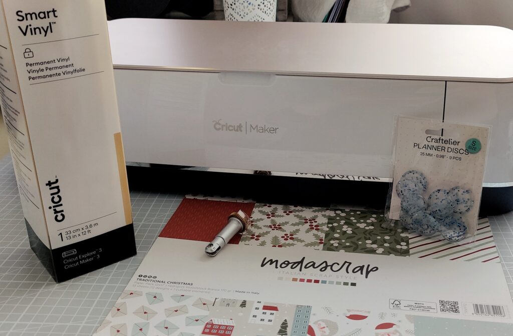 Material Adventskalenderheft